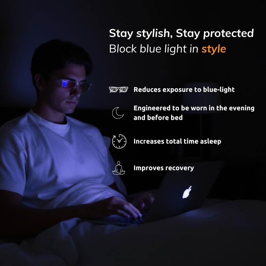 Blauwlichtbril - Voor diepe slapers